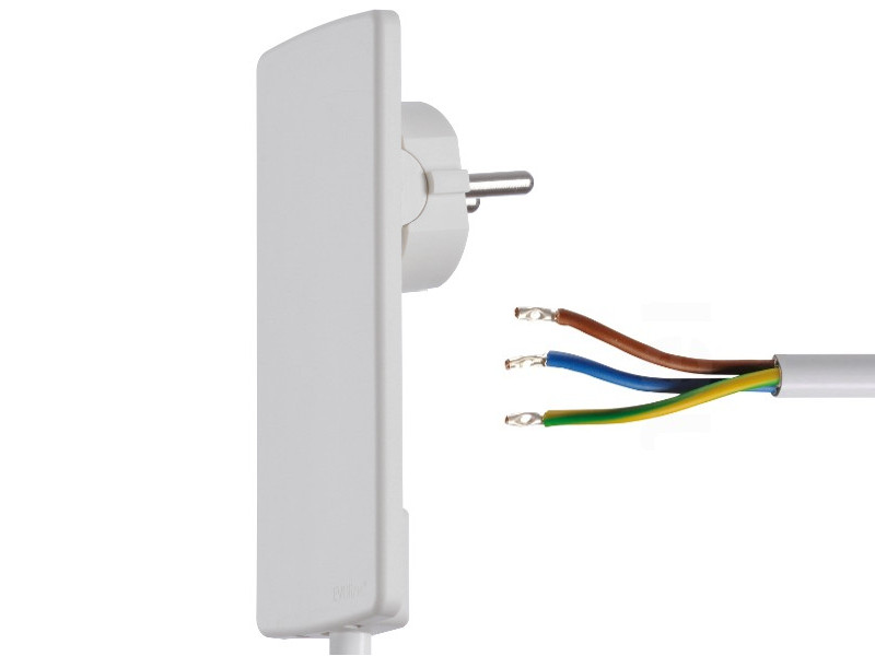 EVOline PlugFix mit Aderendhülsen front flacher Stecker Flachstecker EVOline PlugFix mit Aderendhülsen front flacher Stecker Flachstecker