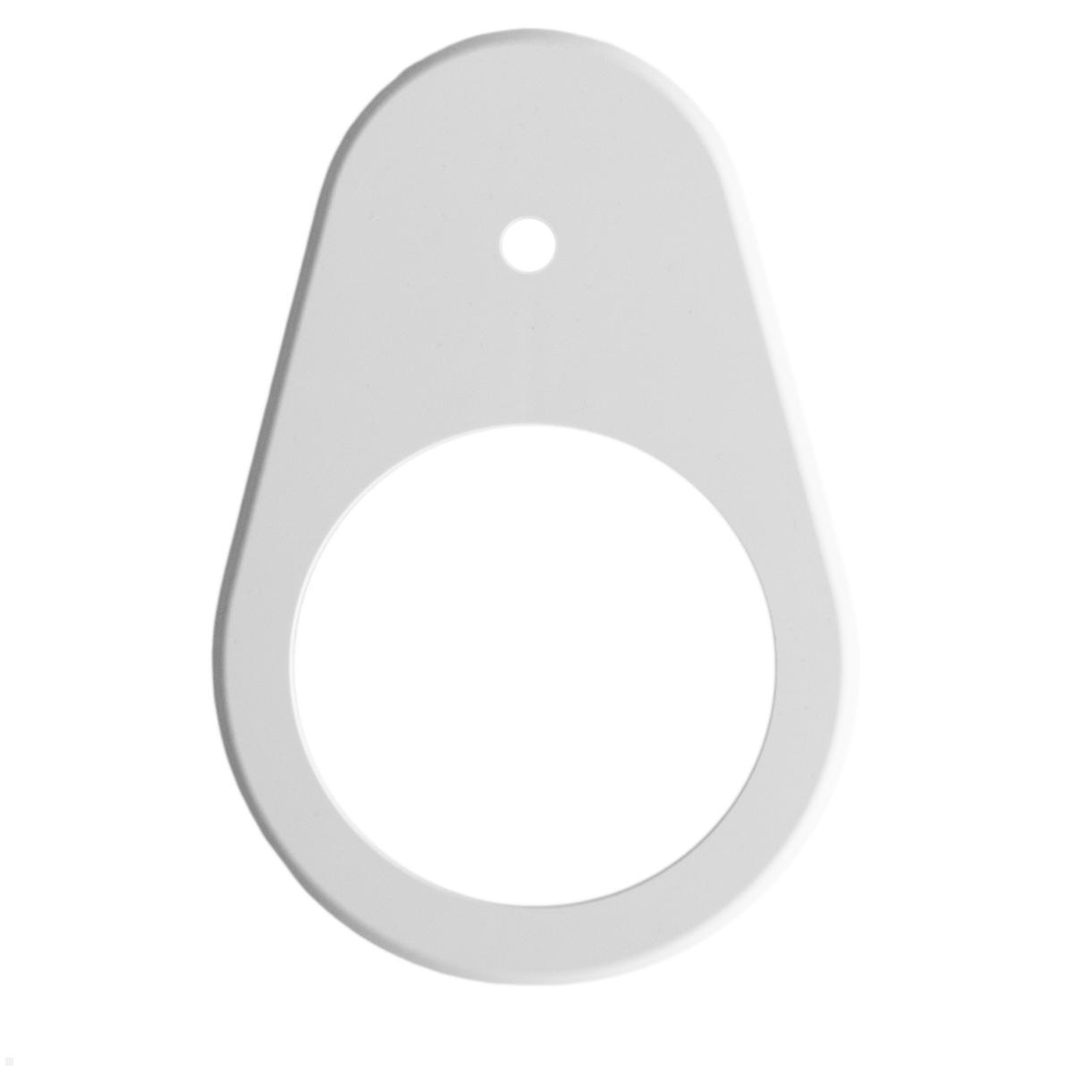 EVOline Circle80 Zubehör Monitorplatte - Verbindung einer Durchschraubbefestigung, weiß EVOline Circle80 Zubehör Monitorplatte - Verbindung einer Durchschraubbefestigung, weiß