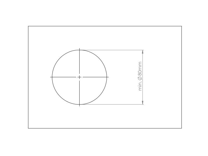 EVOline Square80 Zeichnung EVOline Square80 Zeichnung